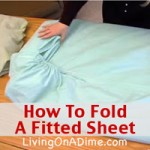 How To Fold A Fitted Sheet