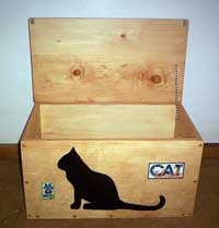 Use a toy box to organize your home