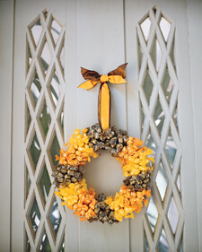 Christmas Candy Wreath