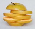 sliced apple