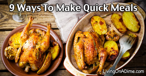 Quick And Easy Home Cooked Meals - 10 Easy Tips To Get You Started