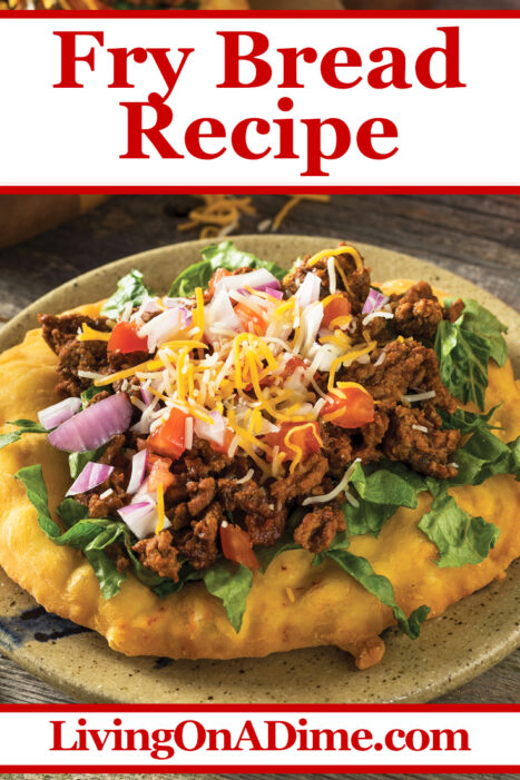 This easy Navajo Fry Bread Recipe makes a delicious fry bread that can be used to make Navajo Tacos, also called Indian Tacos. We like to make the tacos, but sometimes the kids just like to eat the fry bread with honey. Either way they are delicious!