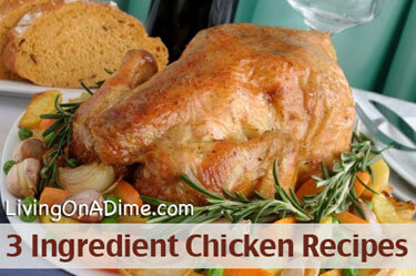 3 Ingredient Chicken Recipes