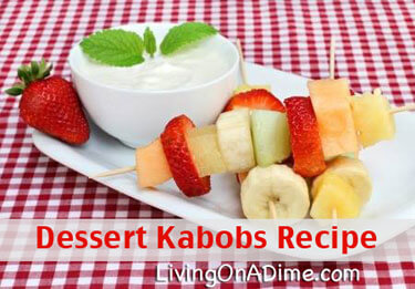 Dessert Kabobs Recipe