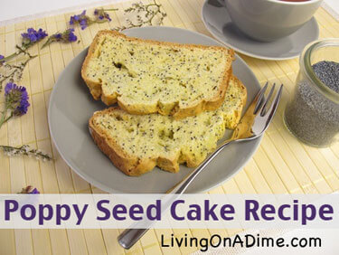 Poppy Seed Cake Recipe