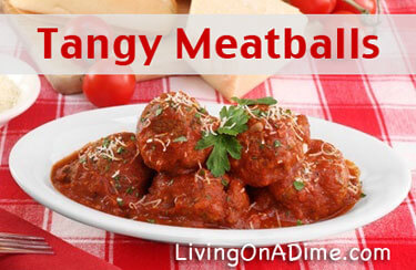Tangy Meatballs Recipe