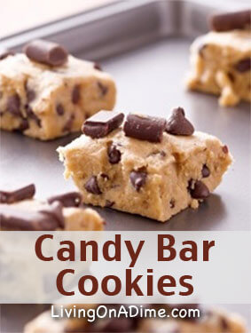 Chocolate Chip Candy Bar Cookies