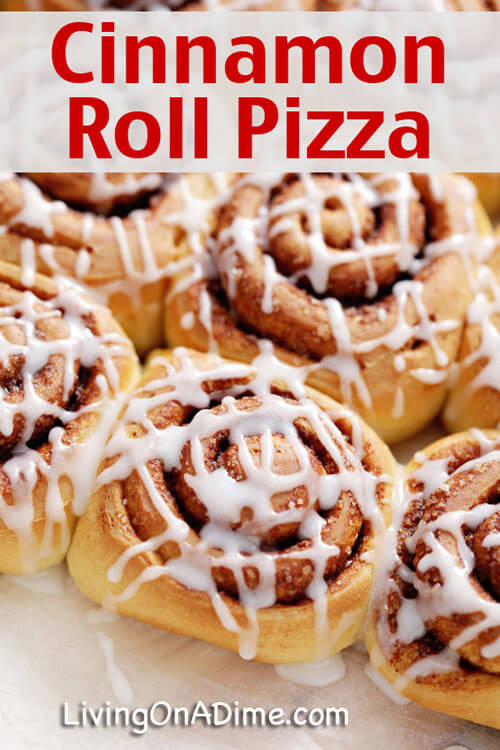 Easy Cinnamon Roll Pizza Recipe