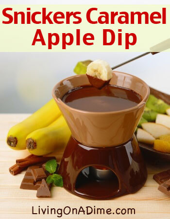 Snickers Caramel Apple Dip Recipe