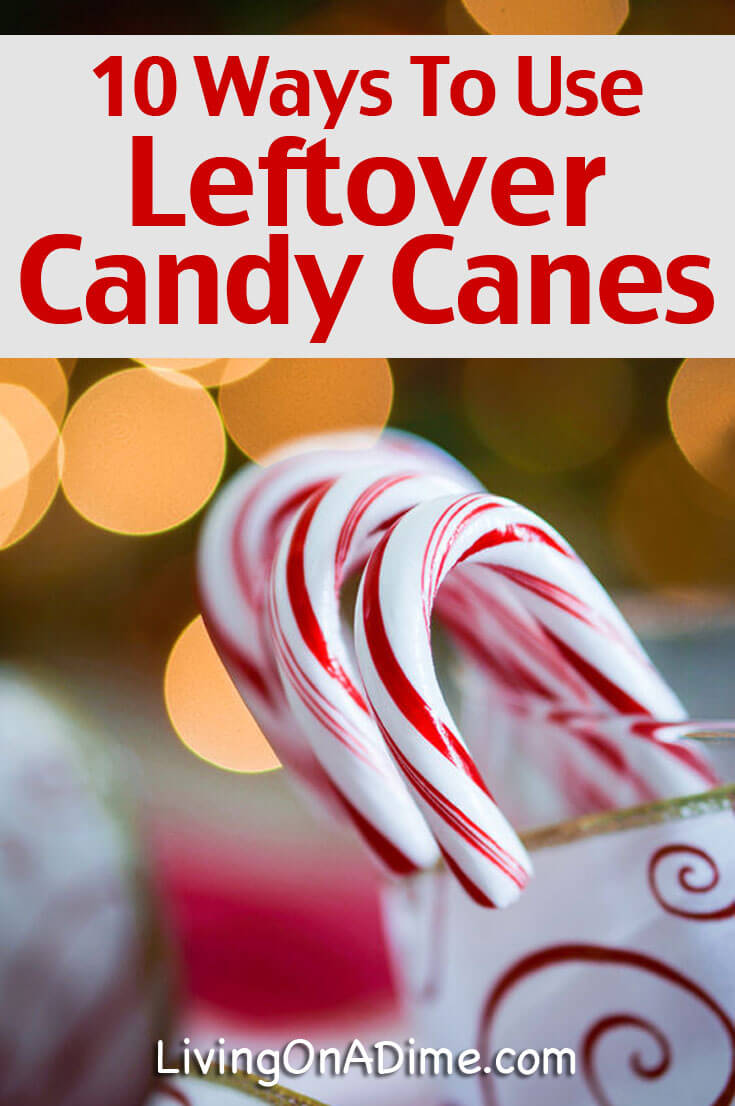 Are you drowning in leftover candy canes? Did you find a great deal at your after Christmas sales? Here are 10 easy ways to use those leftover candy canes!