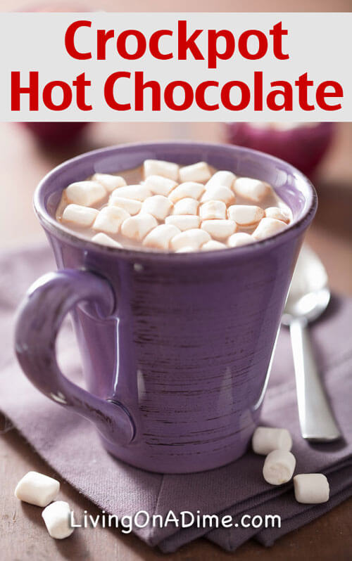 Homemade Crockpot Hot Chocolate Recipe