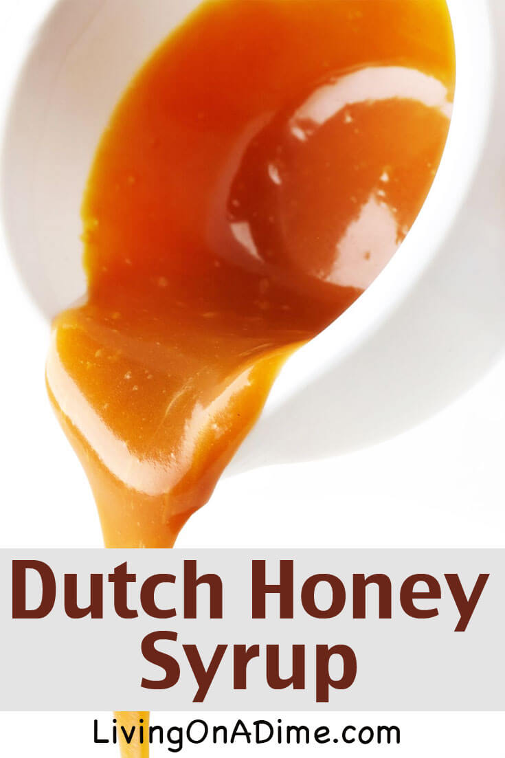 This Dutch honey syrup recipe is not for the faint of heart or for those on a diet but it is amazingly delicious! It’s like pouring melted caramels on your waffles and Tawra thinks it's the BEST syrup EVER! (Of course she loves caramel!) This is a great syrup for special occasions like Christmas and Easter.