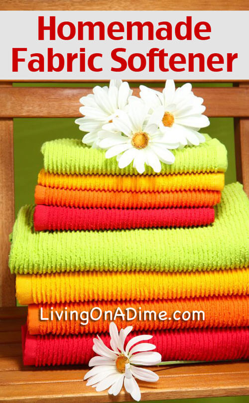 Homemade Fabric Softener Recipe - 5 Homemade Cleaners You Didn’t Know You Could Make at Home