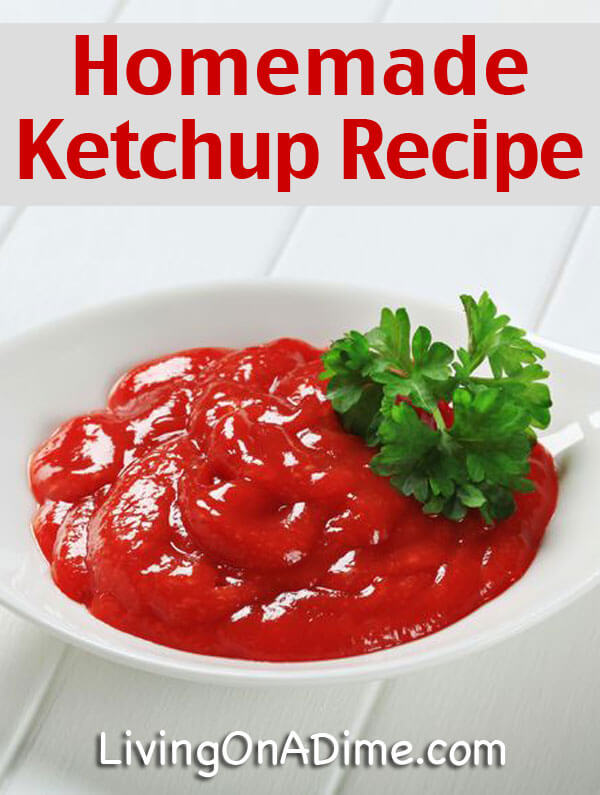 Homemade Ketchup Recipe