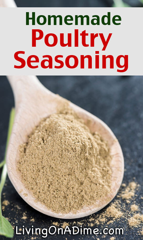 Homemade Poultry Seasoning Recipe - Homemade Seasonings Mixes And Blends