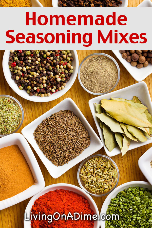Homemade Seasonings Mixes And Blends Recipes