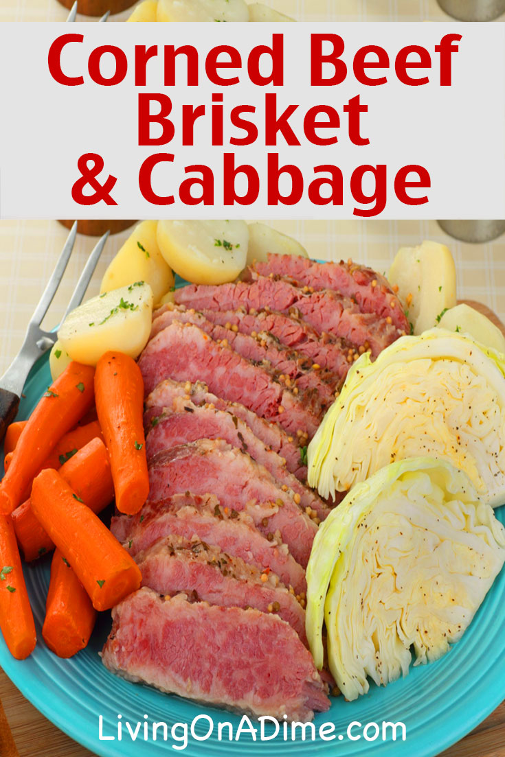 Irish Corned Beef Brisket and Cabbage Recipe