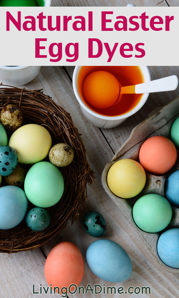 Natural Easter Egg Dyes - How To Dye Easter Eggs