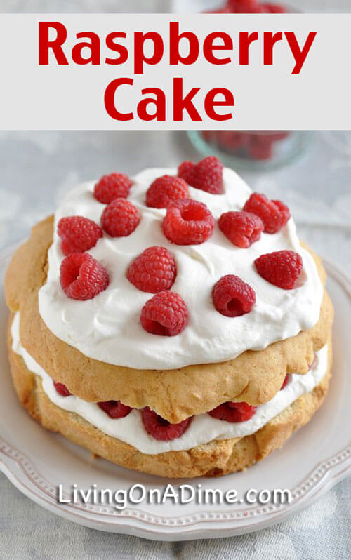 Raspberry Cake Recipe - 10 Easy Valentine's Day Candy and Treats Recipes