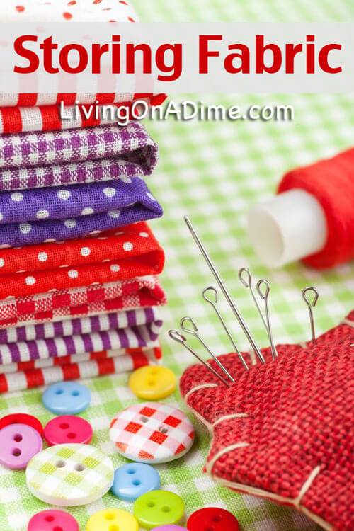 Easy Ways of Storing Fabric