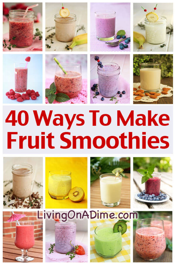 Homemade Fruit Smoothies Recipe And Extras Delicious And Healthy! Homemade Fruit Smoothies Recipe And Extras Delicious And Healthy!