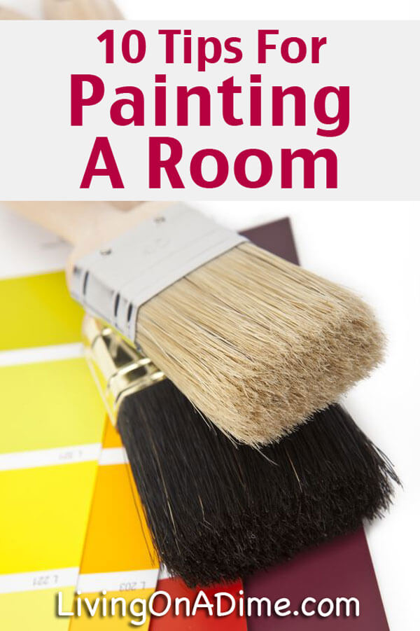 10 Tips For Painting A Room