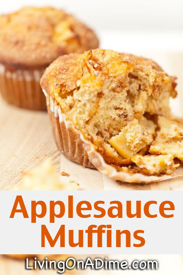 Yummy Applesauce Muffins Recipe!