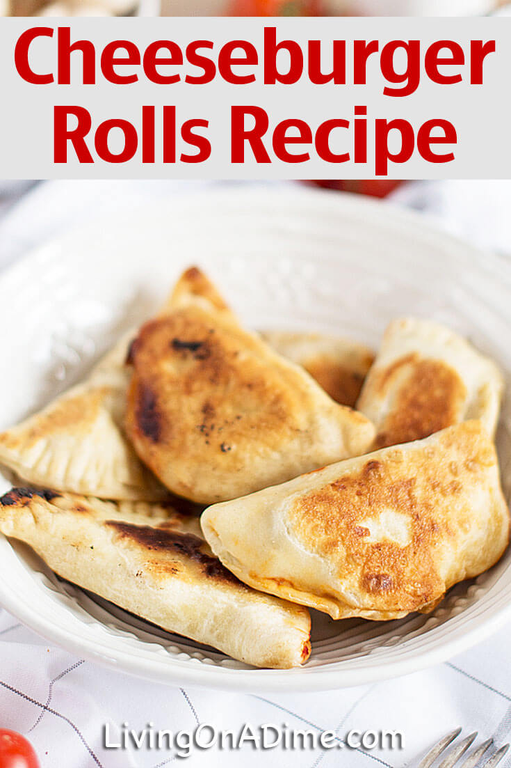 This cheeseburger rolls recipe makes a delicious and easy main dish that everyone, especially kids will love! Serve with an easy side dish and you'll have a no complaint meal!