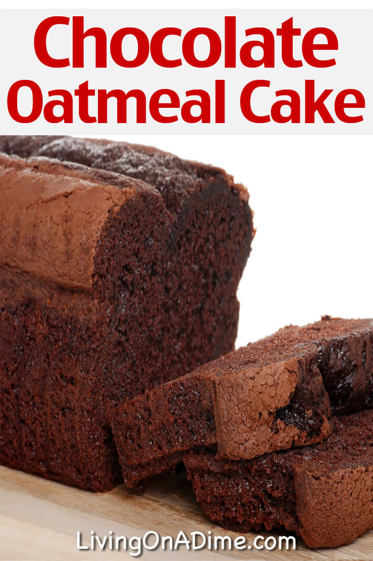 This chocolate oatmeal cake recipe is one of the BEST chocolate cake recipes! It makes a rich and delicious chocolate cake your chocolate lovers are sure to love!