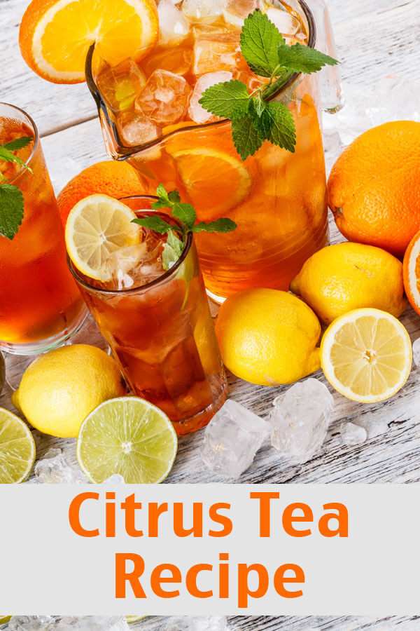 Citrus Tea Recipe - 13 Homemade Flavored Tea Recipes