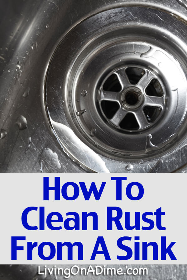 How To Clean Rust Stains Off Of A Stainless Steel Sink