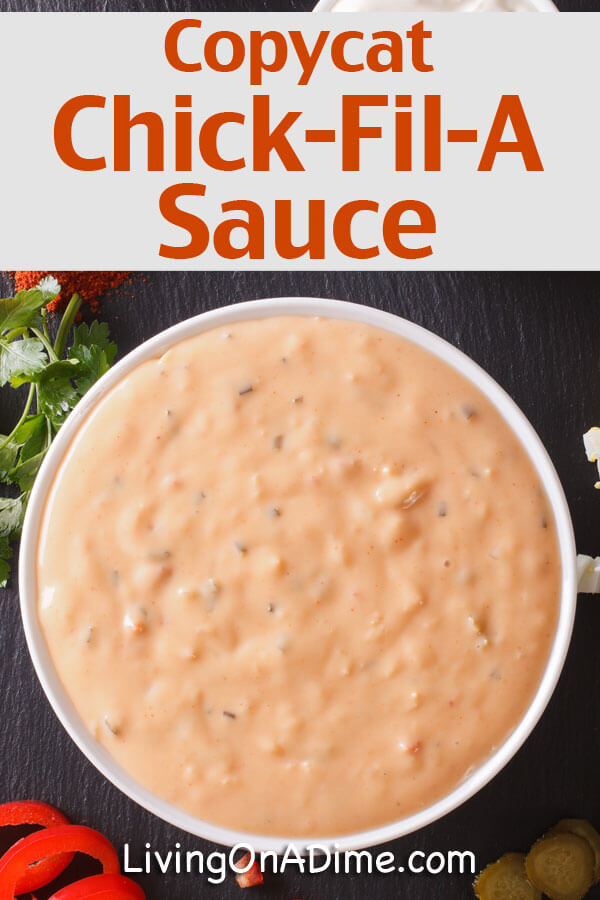 Copycat Chick-Fil-A Sauce Recipe - Living on a Dime