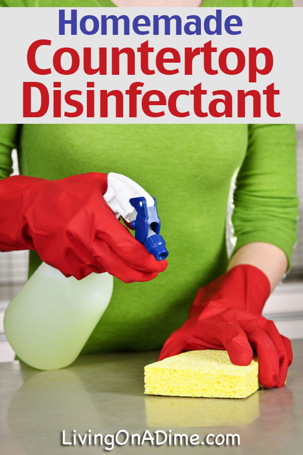 Countertop Disinfectant Recipe