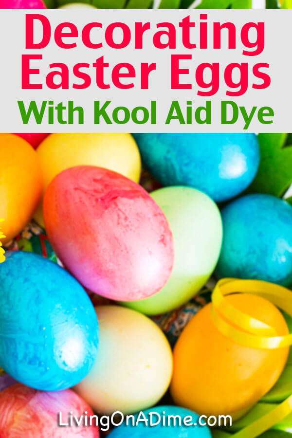 Decorating Easter Eggs With Kool Aid Dye