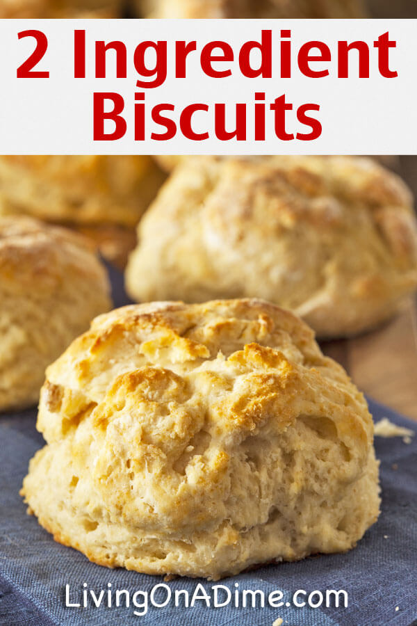  Easy  2 Ingredient Homemade Biscuits  Recipe 