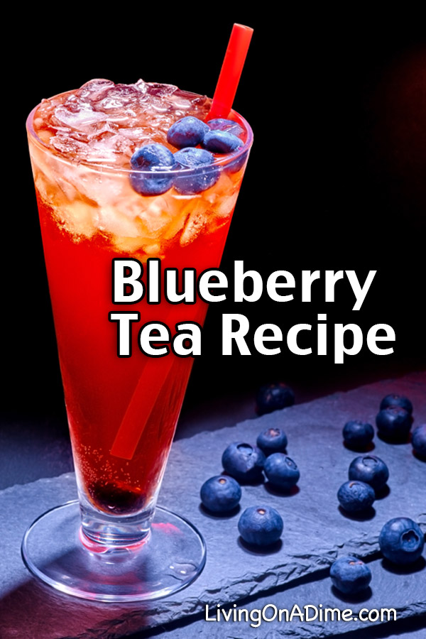 Easy Blueberry Iced Tea Recipe - 13 Homemade Flavored Iced Tea Recipes