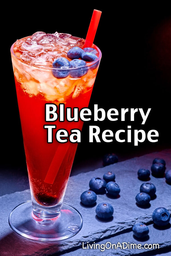 Easy Blueberry Tea Recipe - 13 Homemade Flavored Tea Recipes