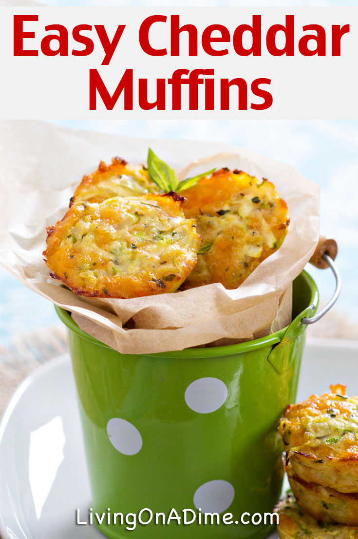 This cheddar muffin recipe is an easy muffin recipe great to throw together when you need an easy side dish! It goes with anything! Chicken, beef or pork! This is one of my husband Mike's favorite dishes and I know your family will love it too!