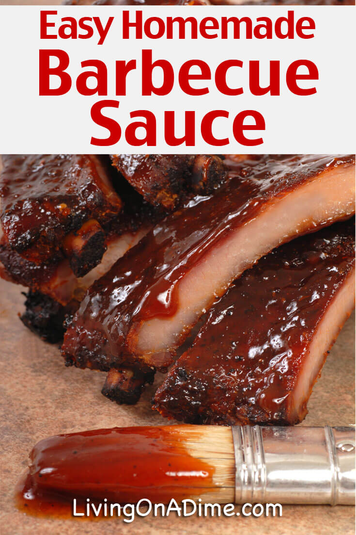 Here are 3 easy homemade barbecue sauce recipes that are tasty and quick and easy to make. One is my grandmothers barbecue recipe, the others are recipes I use when making brisket or bbq little smokies. They're all tasty recipes great for when you don't have any on hand or if you like a cheaper homemade option that you can modify to your own taste!