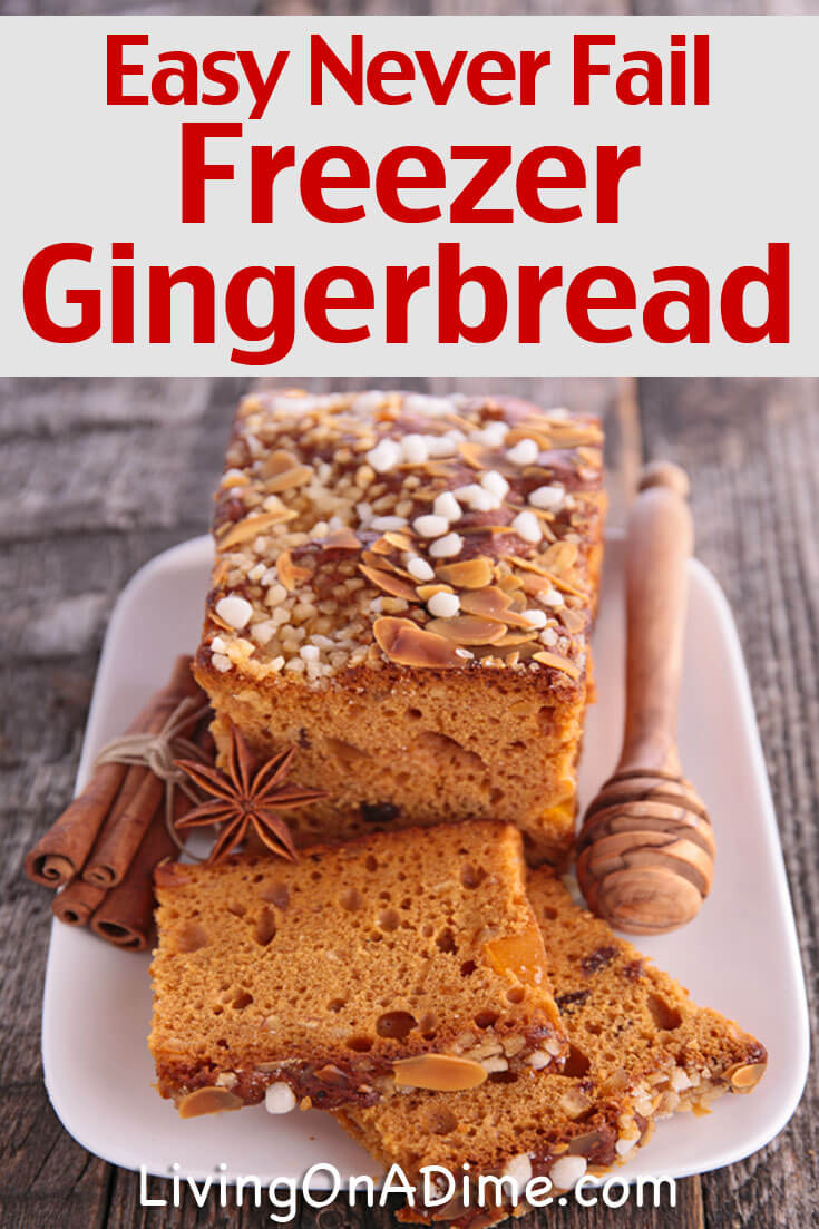 This never fail homemade gingerbread recipe makes a super easy make ahead breakfast! It has the perfect taste for Christmas morning or make it any time!