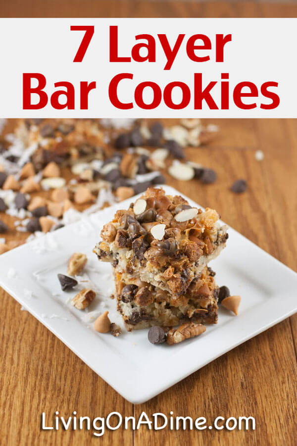 Yummy Homemade 7 Layer Bar Cookies Recipe