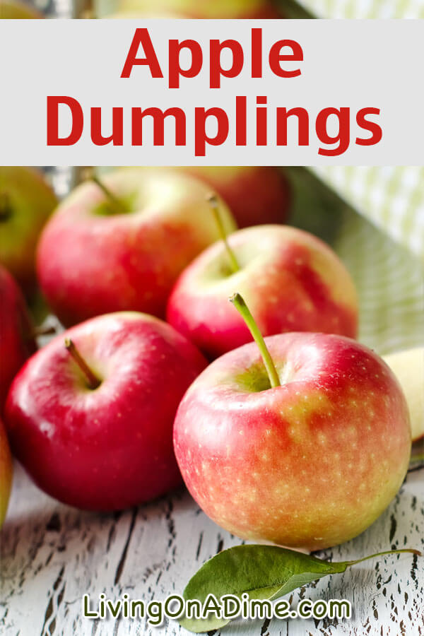 Homemade Apple Dumplings Recipe