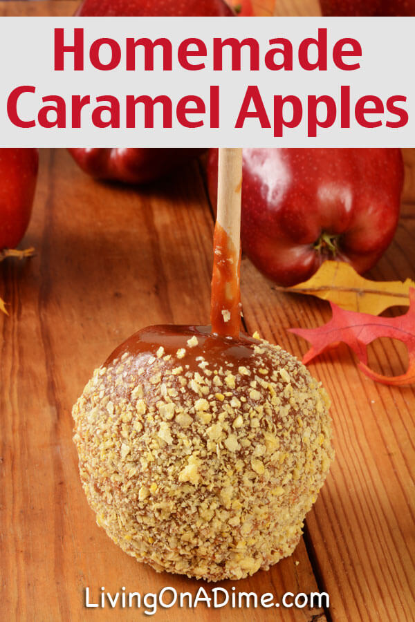 Caramel apples are probably among my top 3 favorite foods! This homemade caramel apples recipe makes it easy to make your own, along with easy dessert tips!