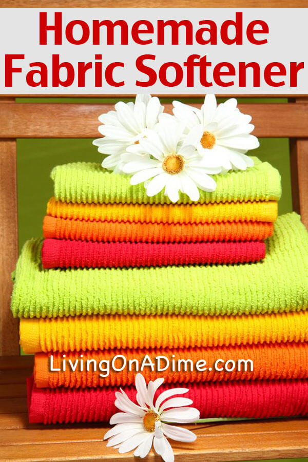 Homemade Fabric Softener Recipe - 5 Homemade Cleaners You Didn’t Know You Could Make at Home