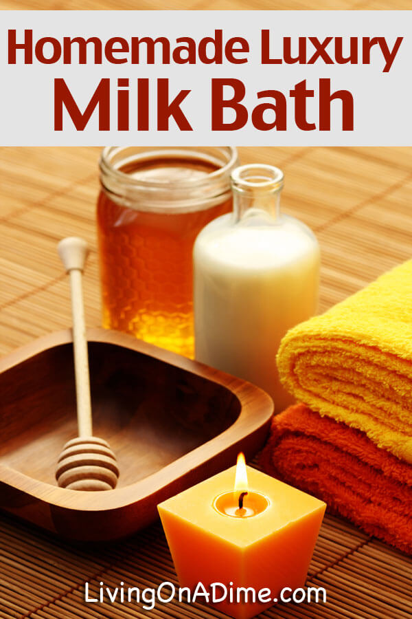 Homemade Milk Bath Recipe