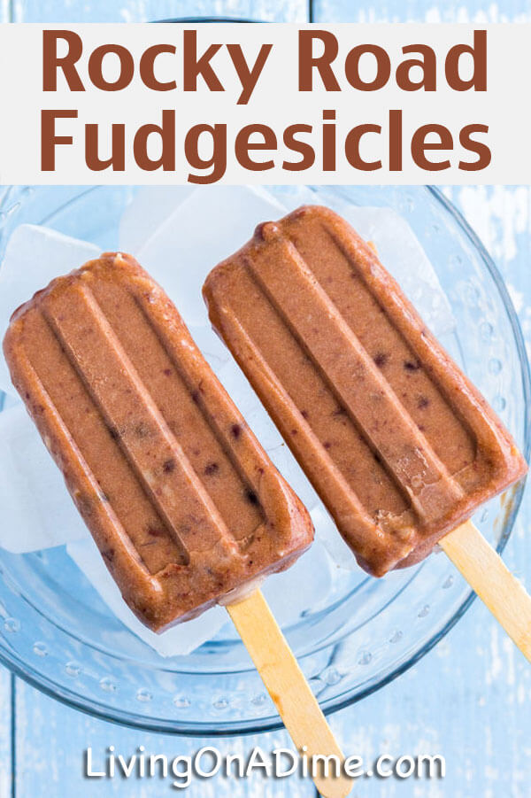 Homemade Rocky Road Fudgesicles Recipe