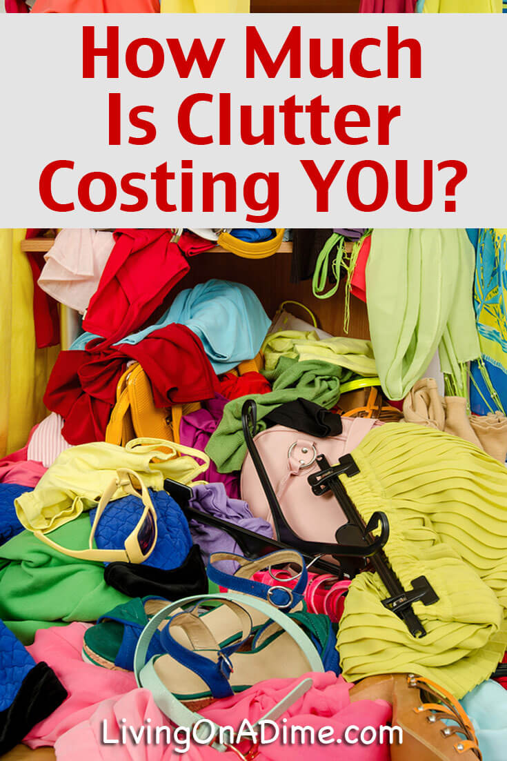 How much is clutter costing you? Living with clutter can have serious financial and emotional costs many of us might not have considered. Here are some thoughts about the cost of clutter and ideas about how to get it under control.