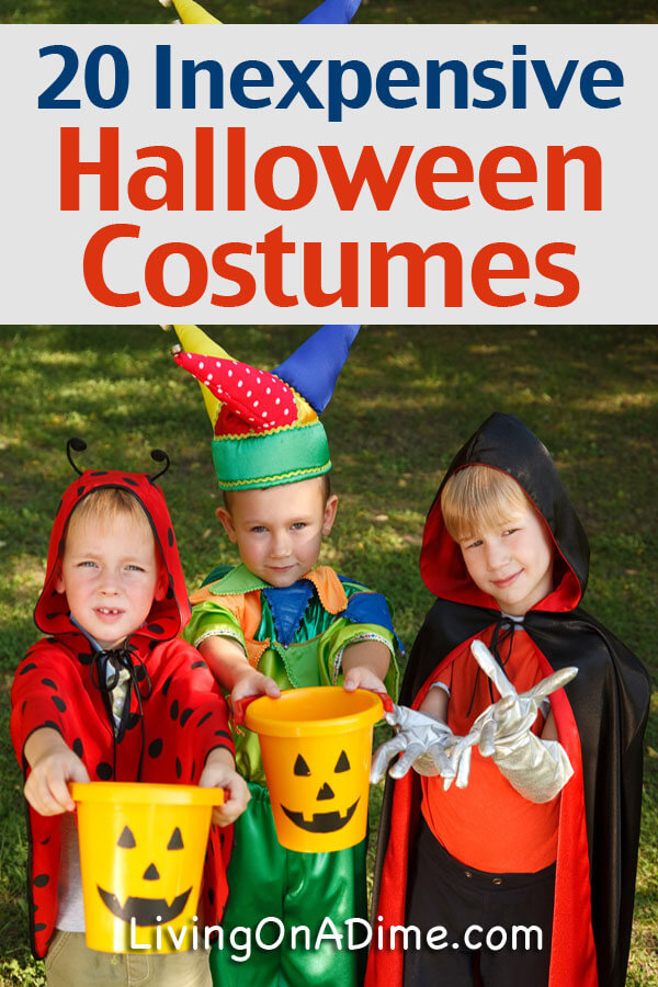 Use these fun and cute Halloween costume ideas for kids and make them, right up to the last minute, with items you already have around the house!