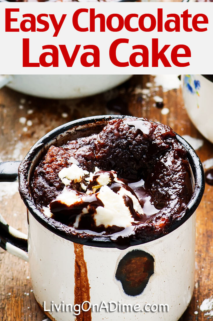 This easy lava cake recipe is a tasty hot fudge cake that is quick and easy to make and you’ll love it! This is sometimes called chocolate lava cake or molten lava cake. It is easy to bake in the oven, but you can also make it in a single serving mug or as a crockpot lava cake!