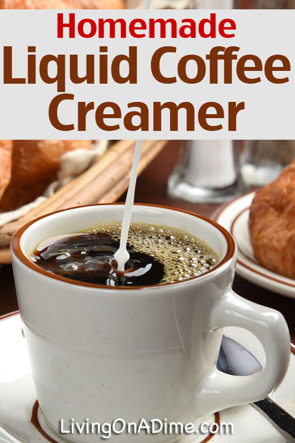 Liquid Coffee Creamer Recipe